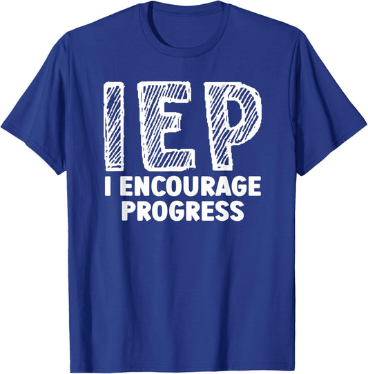 SPED Teacher Art Women IEP Special Education Teacher T-Shirt - T-Shirt | Royal
