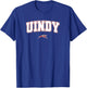 University of Indianapolis UIndy Greyhounds Arch Logo T-Shirt - T-Shirt | Royal