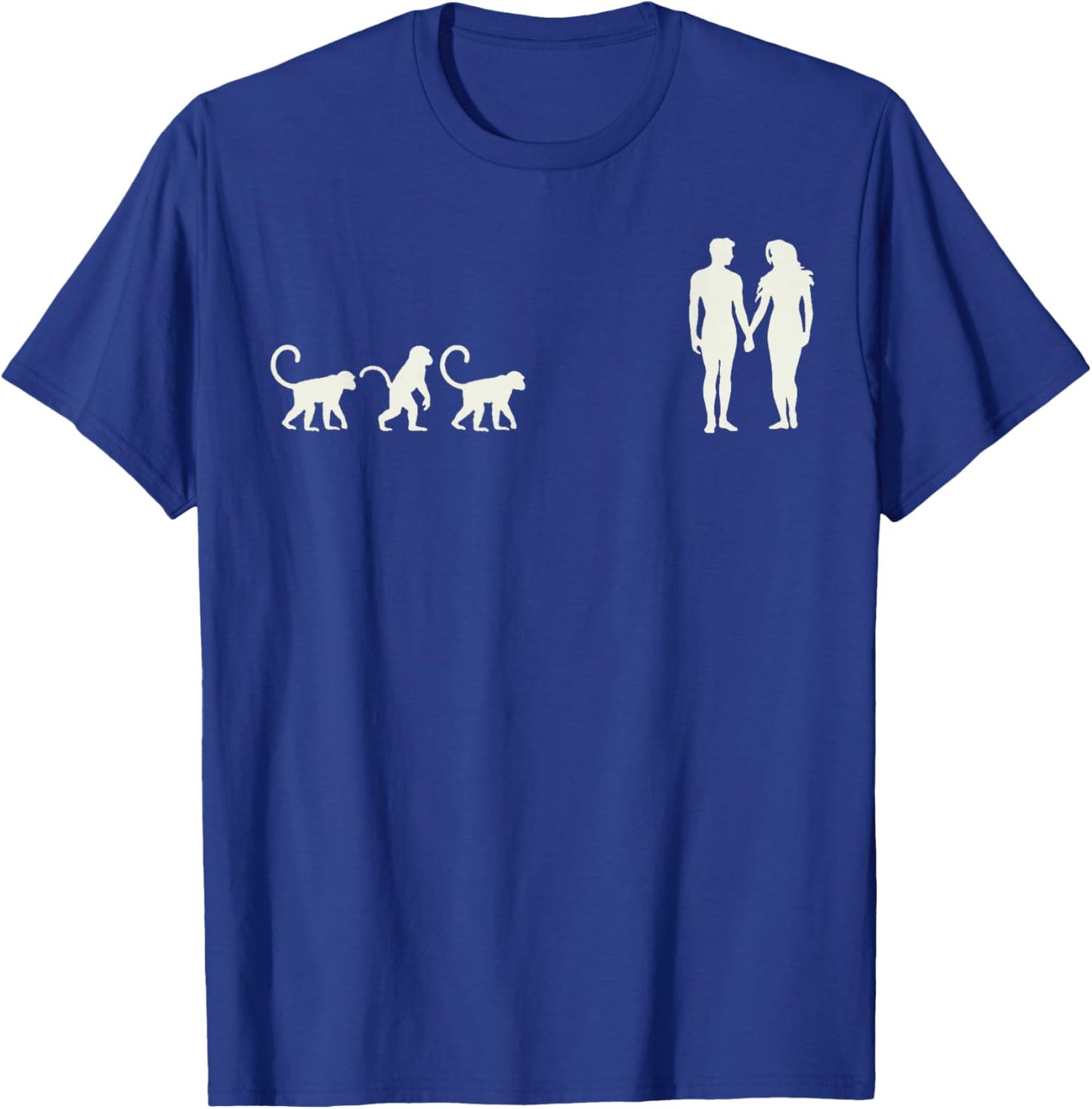 God Created Them Male and Female T-Shirt - T-Shirt | Royal