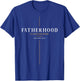 Fatherhood is Kingdom Work Christian Dad Men Father's Day T-Shirt - T-Shirt | Royal