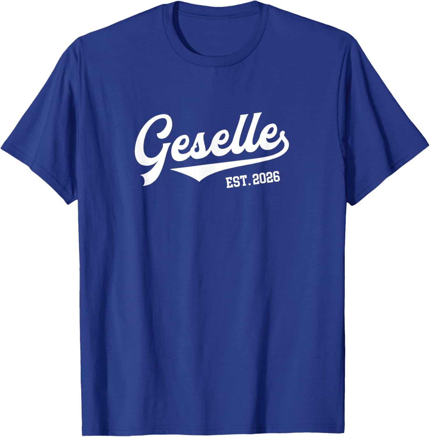 Geselle est. 2026 Exam Craft Training Passed T-Shirt - T-Shirt | Royal