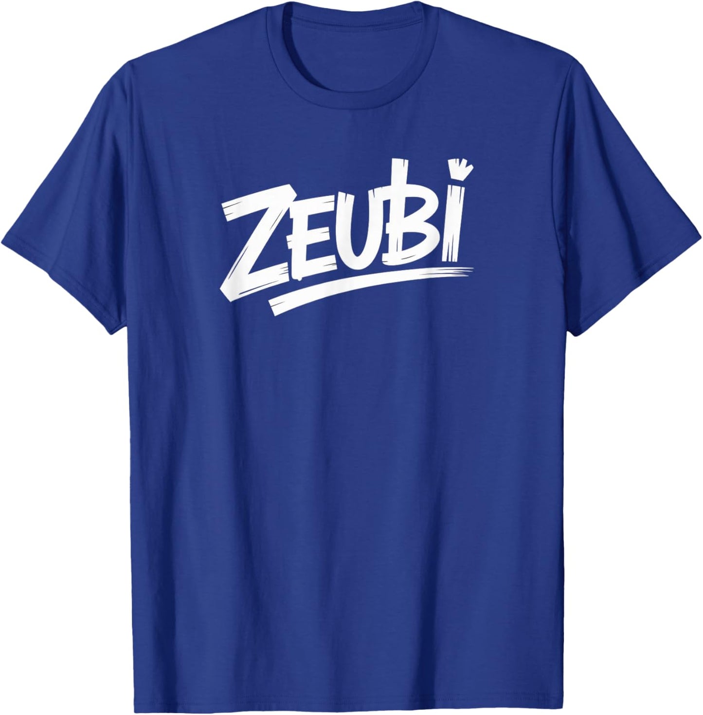 Zeubi – Humour Texte Streetwear Minimaliste T-Shirt - T-Shirt | Royal