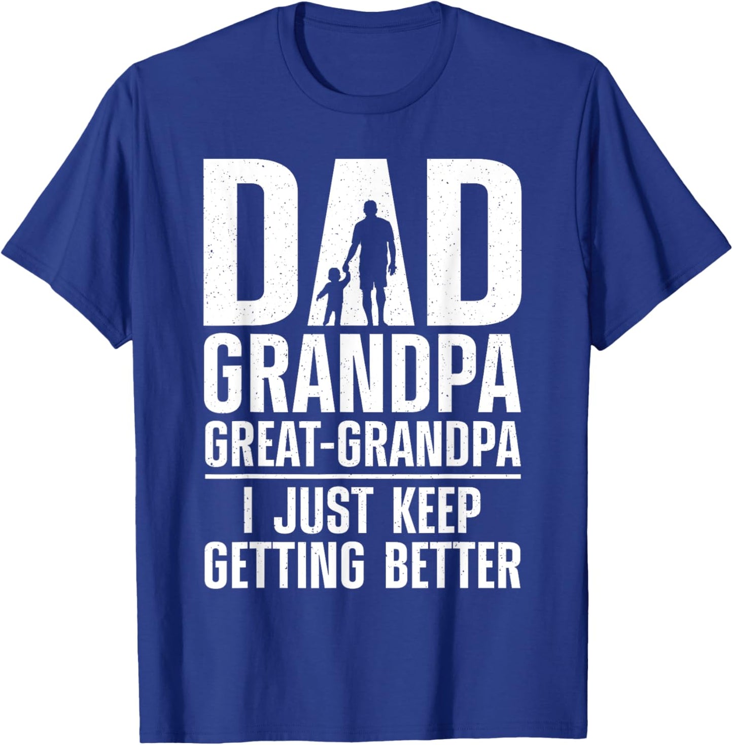 Cool Great Grandpa Art For Grandpa Men Great Grandfather T-Shirt - T-Shirt | Royal