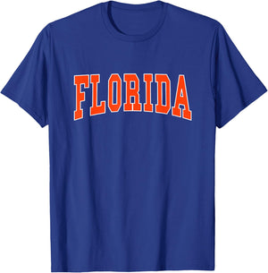 FLORIDA - Throwback Design - Classic T-Shirt - T-Shirt | Royal