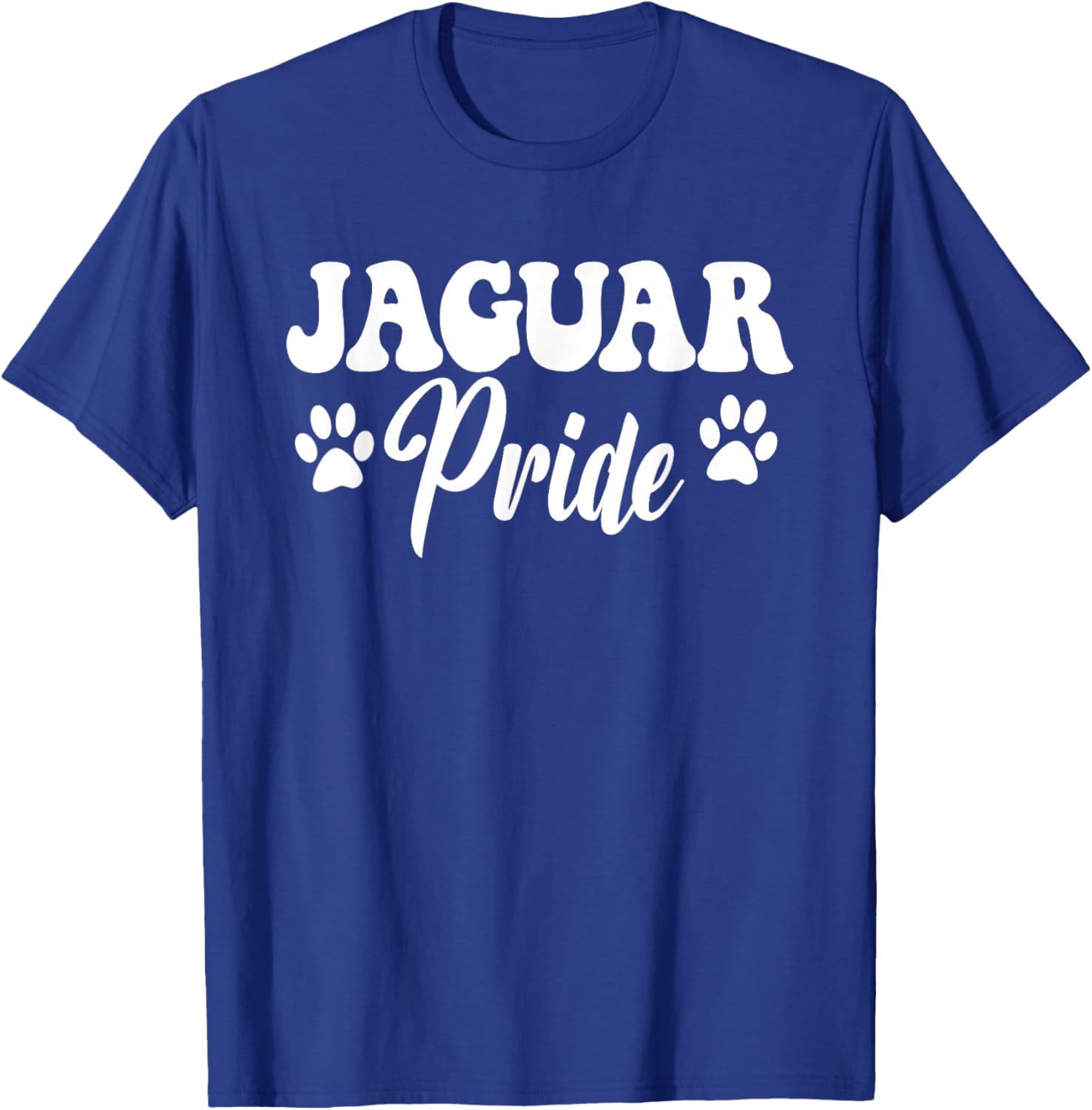 Jaguar Pride High School Jaguars Sports Team Jaguars T-Shirt - T-Shirt | Royal