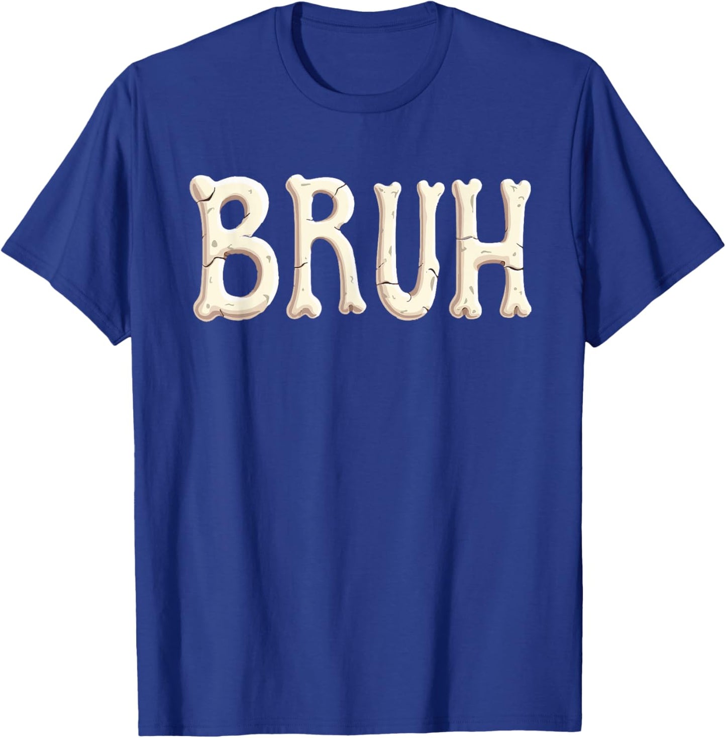 Boys Bruh Meme Funny Saying joke kids men halloween Bruh T-Shirt - T-Shirt | Royal