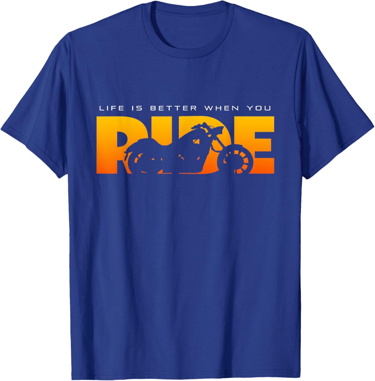 Motorcycle Apparel - Motorcycle T-Shirt - T-Shirt | Royal