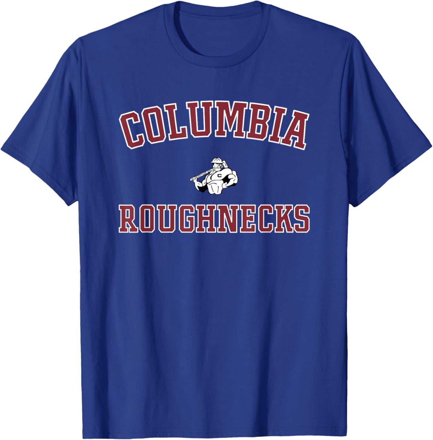 Columbia Roughnecks Logo Varsity HS T-Shirt - T-Shirt | Royal