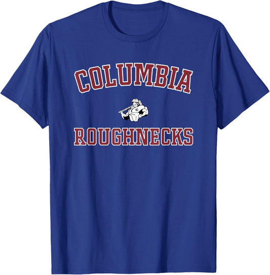 Columbia Roughnecks Logo Varsity HS T-Shirt - T-Shirt | Royal