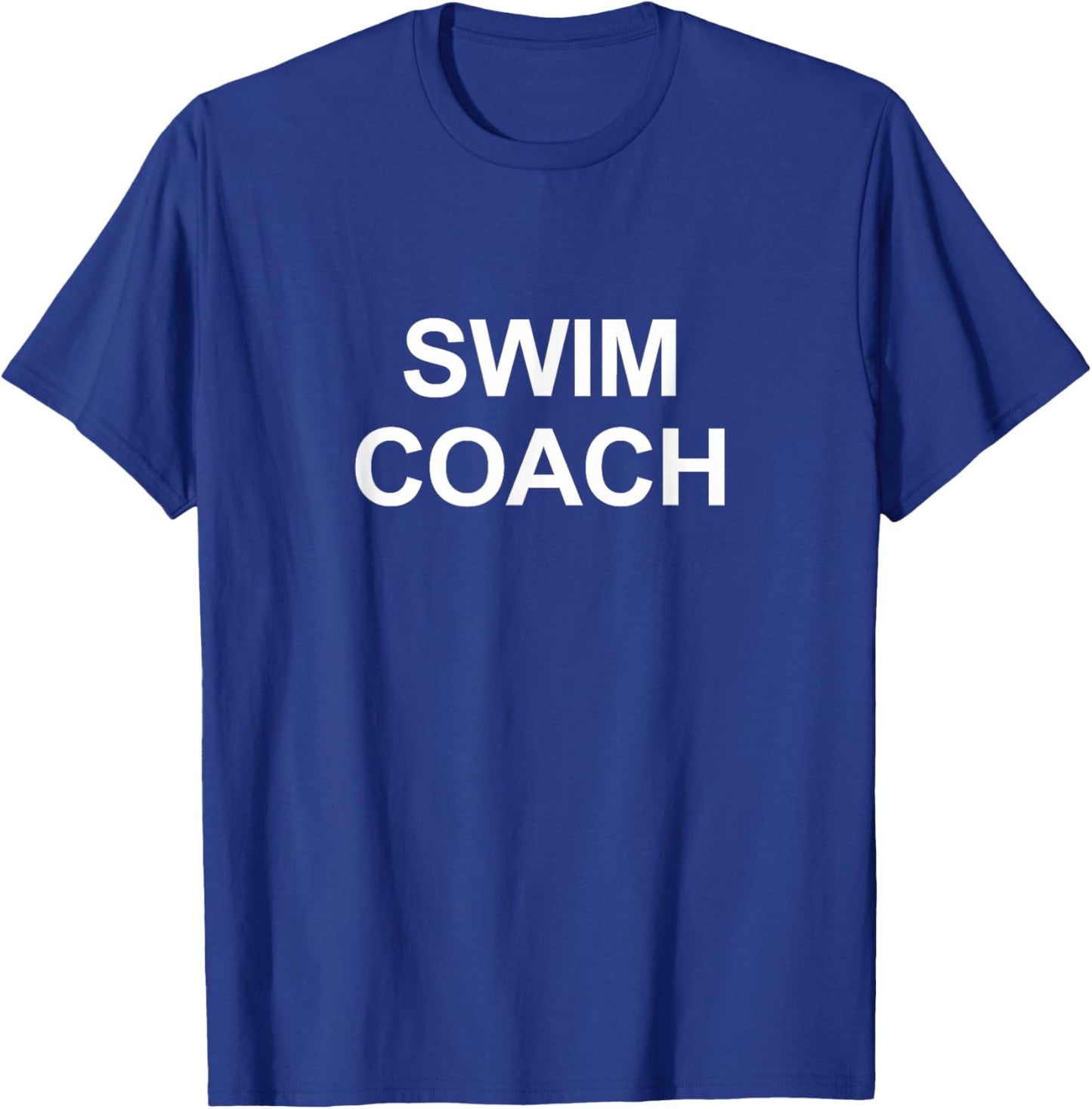 Swim Coach T-Shirt - T-Shirt | Royal