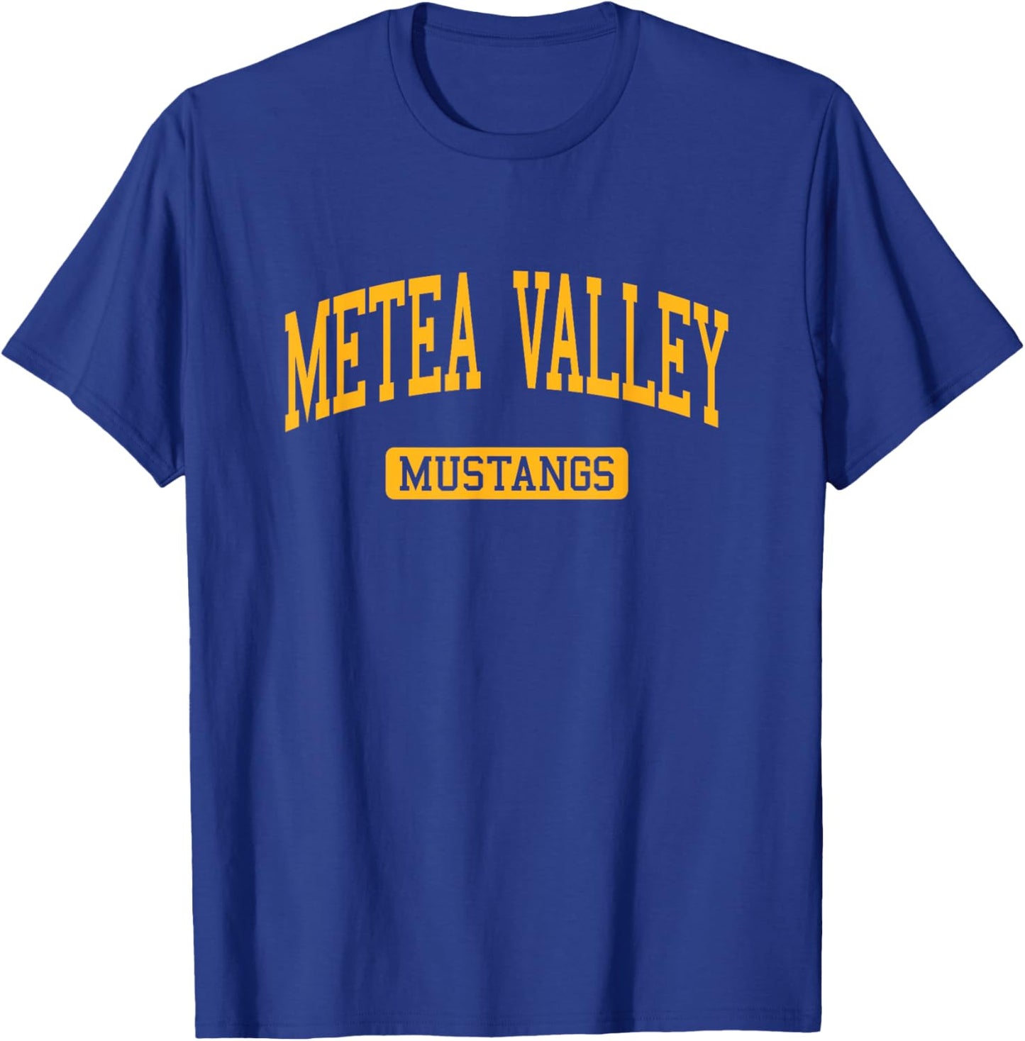 Metea Valley HS Aurora IL Varsity Sports T-Shirt - T-Shirt | Royal