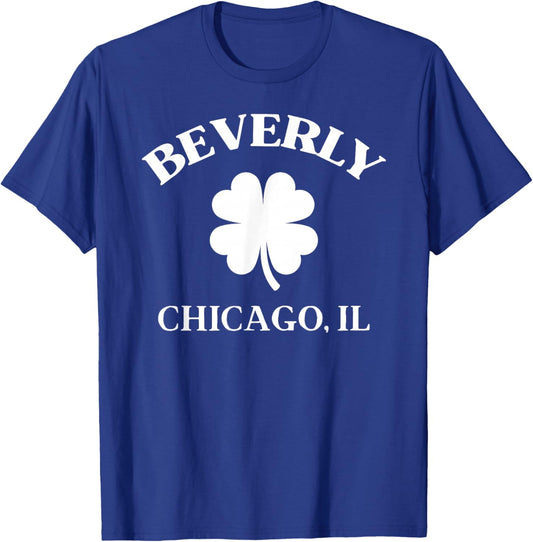 Chicago IL Beverly Irish Pride T-Shirt - T-Shirt | Royal