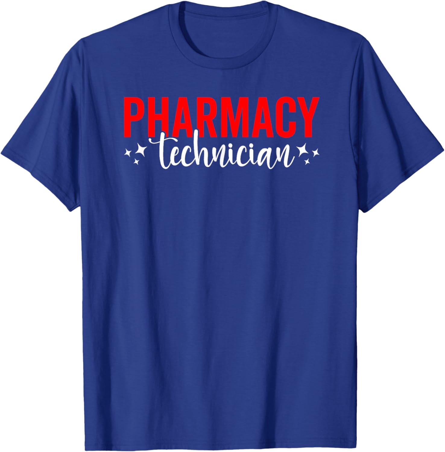 Vintage Pharmacy Technician Pharmacist Student T-Shirt - T-Shirt | Royal