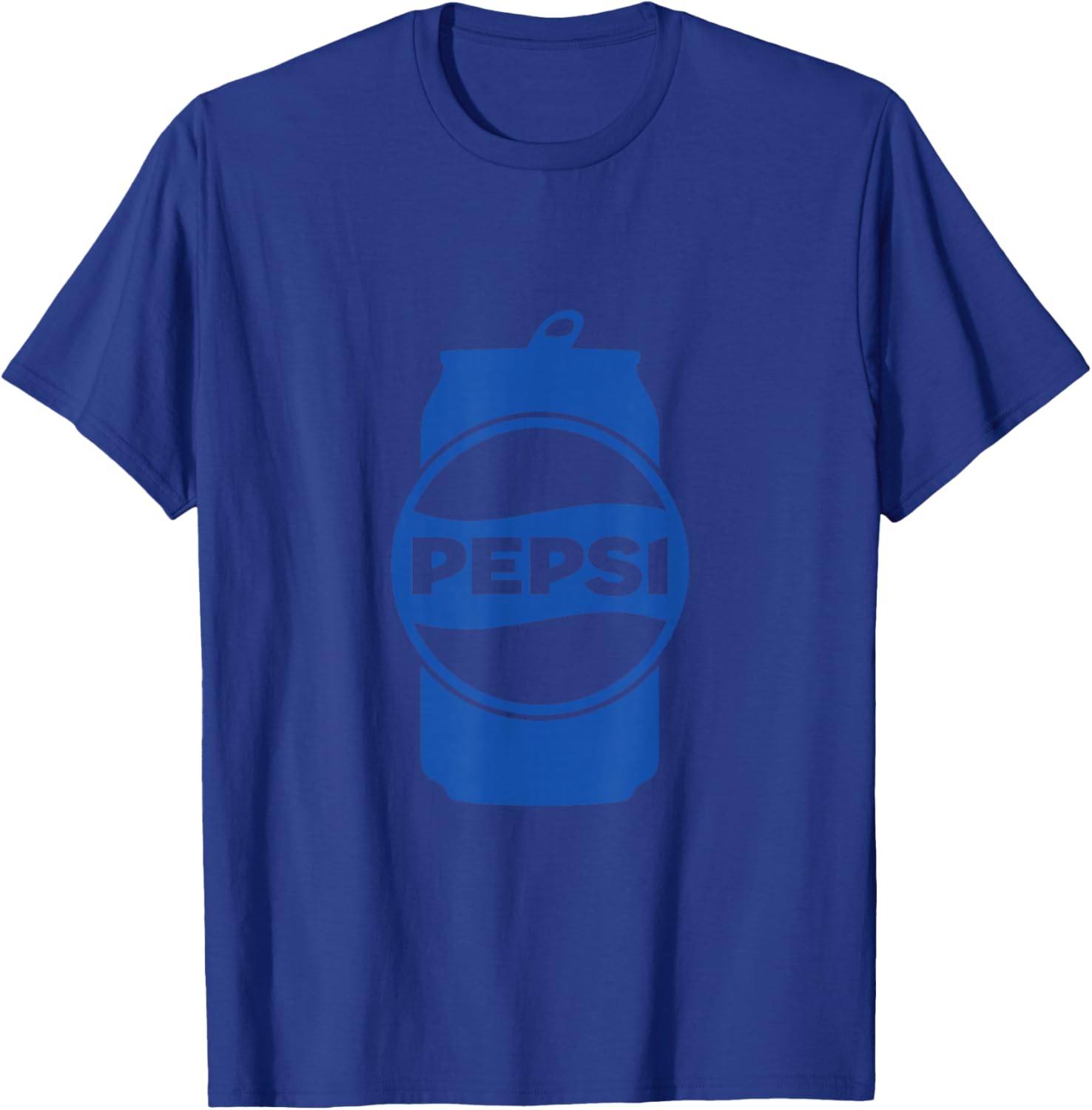 Pepsi PAPL1432 Limonadendosen-Logo-Grafik im Vintage-Stil T-Shirt - T-Shirt | Royal