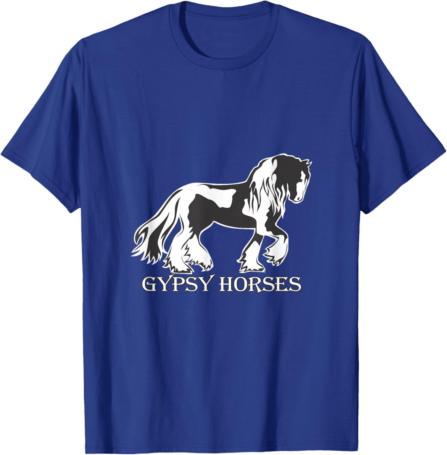 Gypsy Horses Trending Gypsy Vanner Gypsy Cob Horse T-Shirt - T-Shirt | Royal