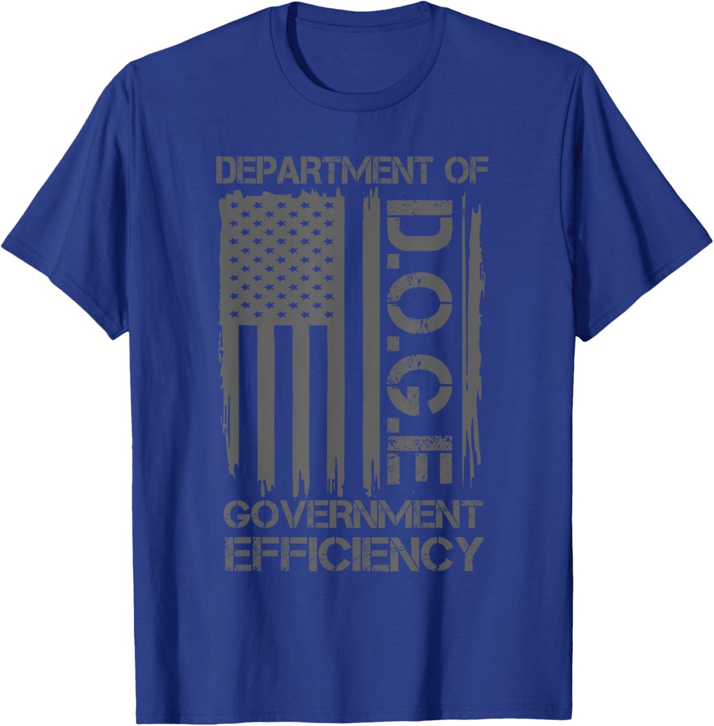 Doge Department of Government Efficiency Drapeau américain amusant T-Shirt - T-Shirt | Royal