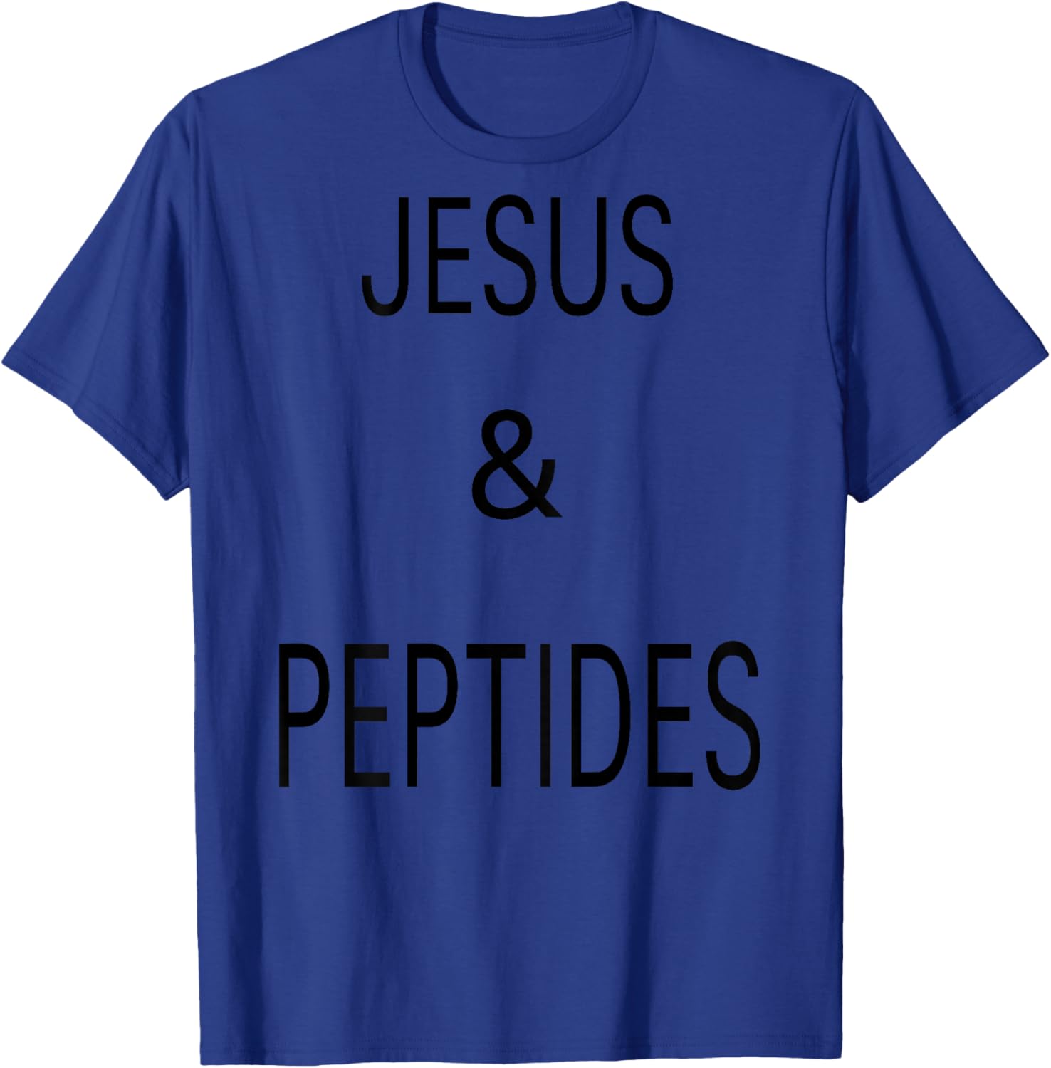 Jesus & PEPTIDES T-Shirt - T-Shirt | Royal