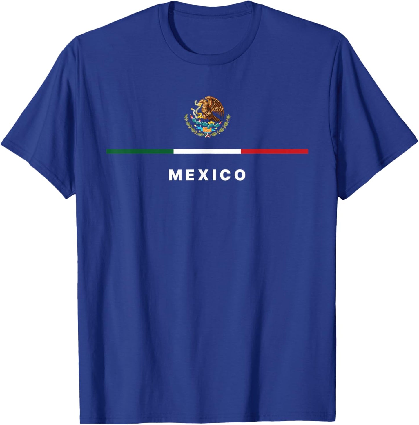 Mexico Mexican Flag Vintage Mexican Independence Day T-Shirt - T-Shirt | Royal