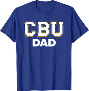 CBU DAD California Baptist University Lancers Sports Fan T-Shirt - T-Shirt | Royal