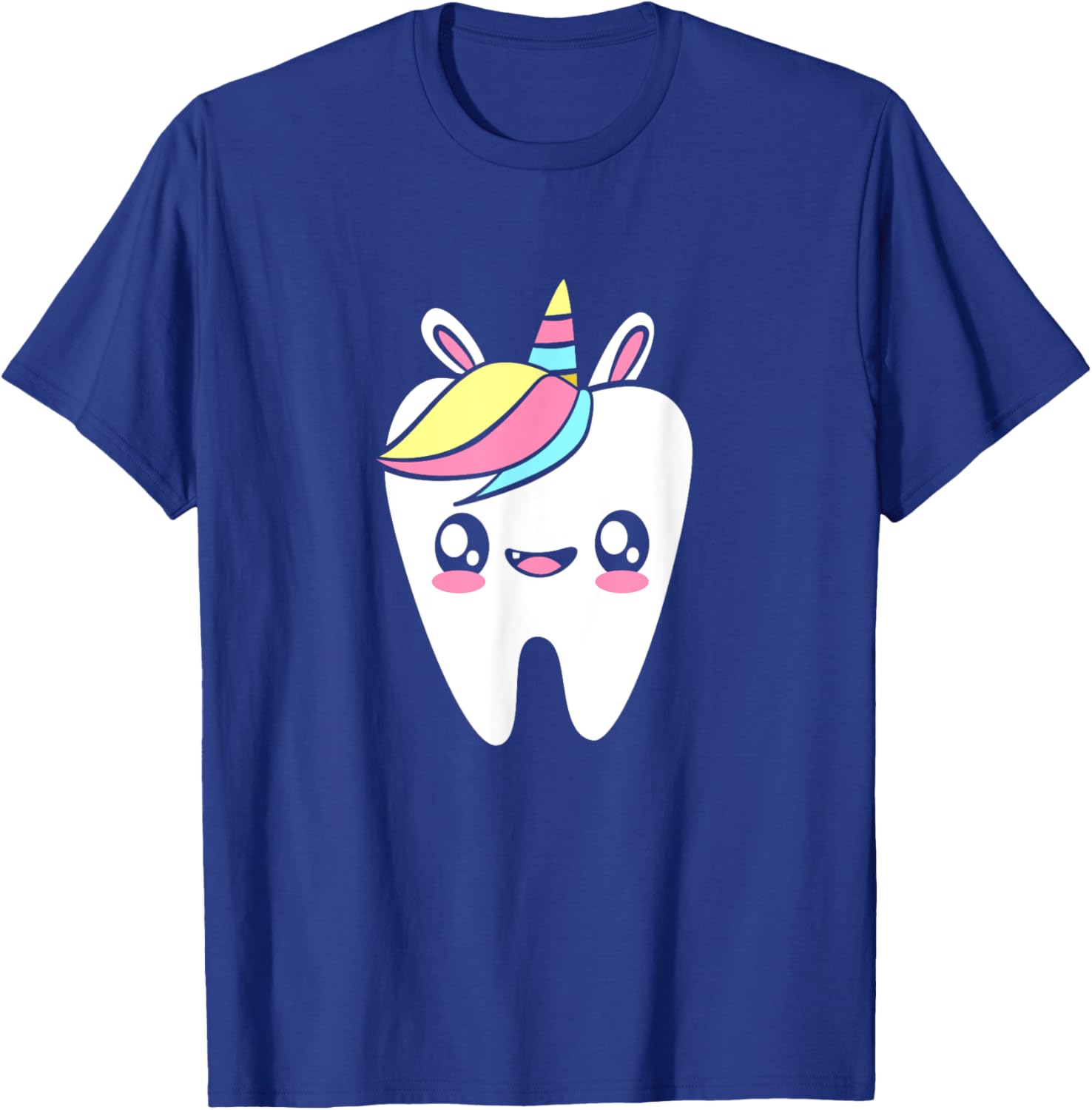 Tooth Fairy Squad Dental Rainbow Unicorn T-Shirt - T-Shirt | Royal