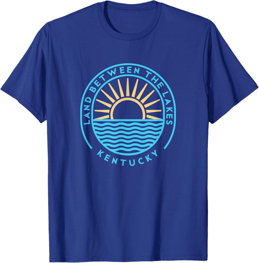 Land Between the Lakes Kentucky Outdoors Vintage T-Shirt - T-Shirt | Royal