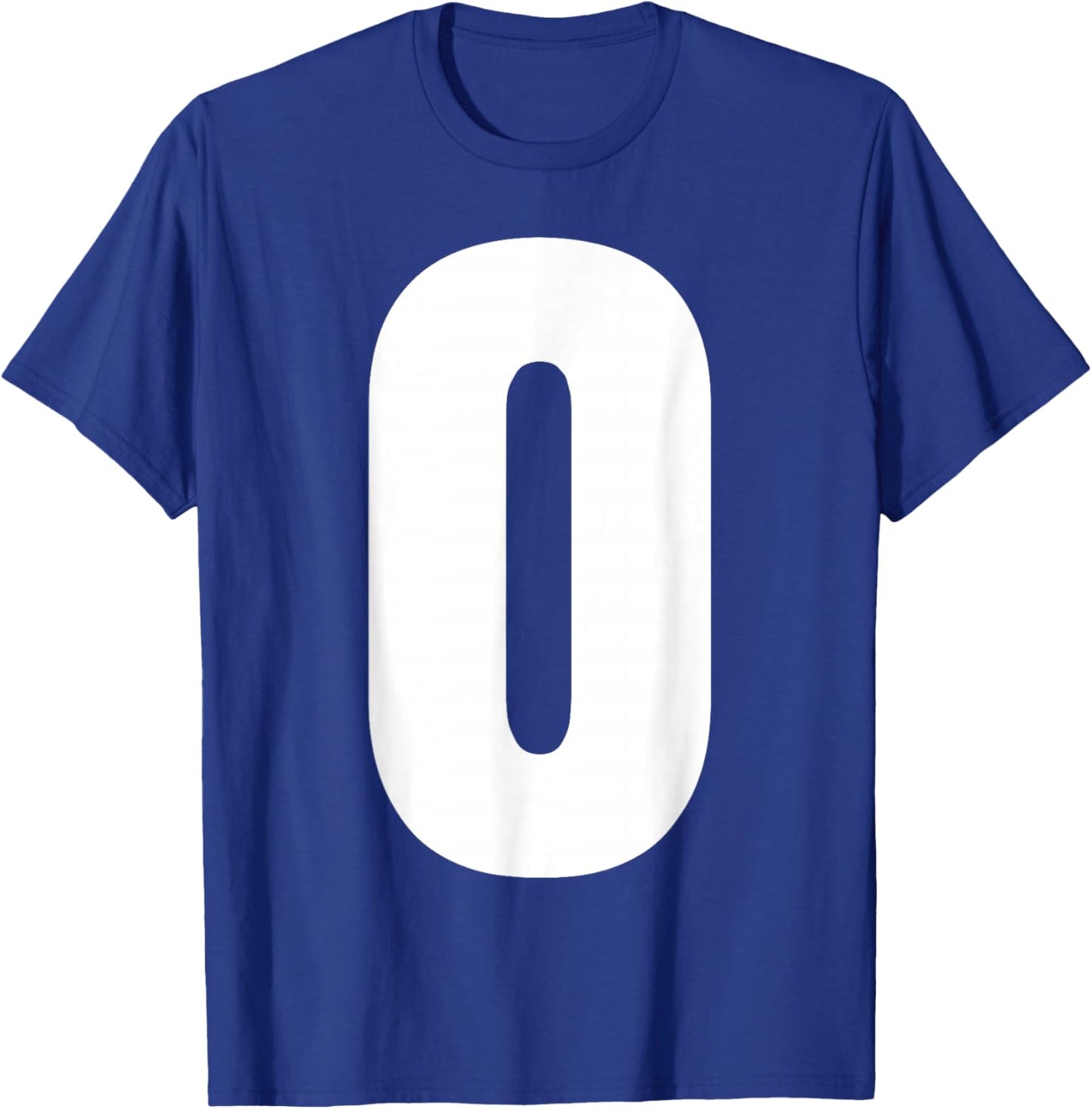 Letter O Capital Bold Alphabet Matching Monogram T-Shirt - T-Shirt | Royal