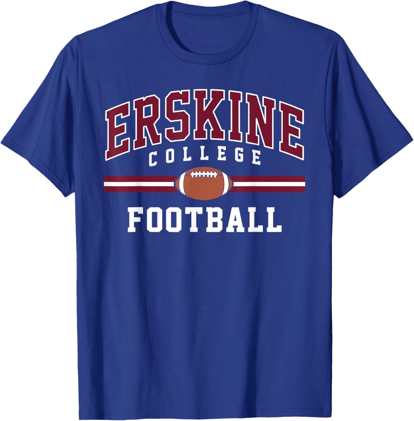 ERSKINE College Football Arch Vintage Design Women T-Shirt - T-Shirt | Royal