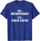 49% Motherfucker (51% Son Of A Bitch) - Funny Saying Novelty T-Shirt - T-Shirt | Royal