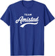 AMISTAD House of Friendship School Spirit RCA T-Shirt - T-Shirt | Royal