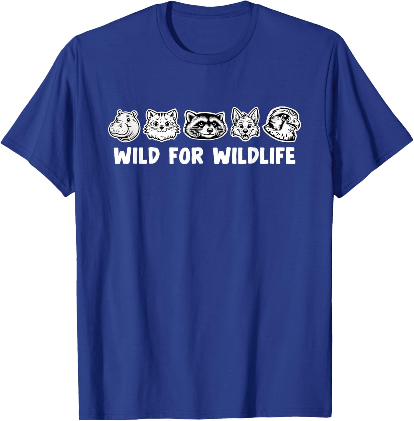 San Diego Humane Society Wild for Wildlife - Project Wildlife T-Shirt - T-Shirt | Royal