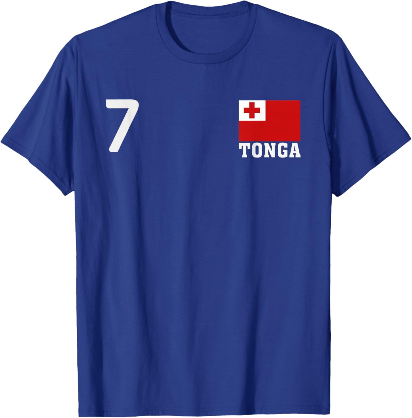 Tonga Number National Flag Country Pride Heritage T-Shirt - T-Shirt | Royal