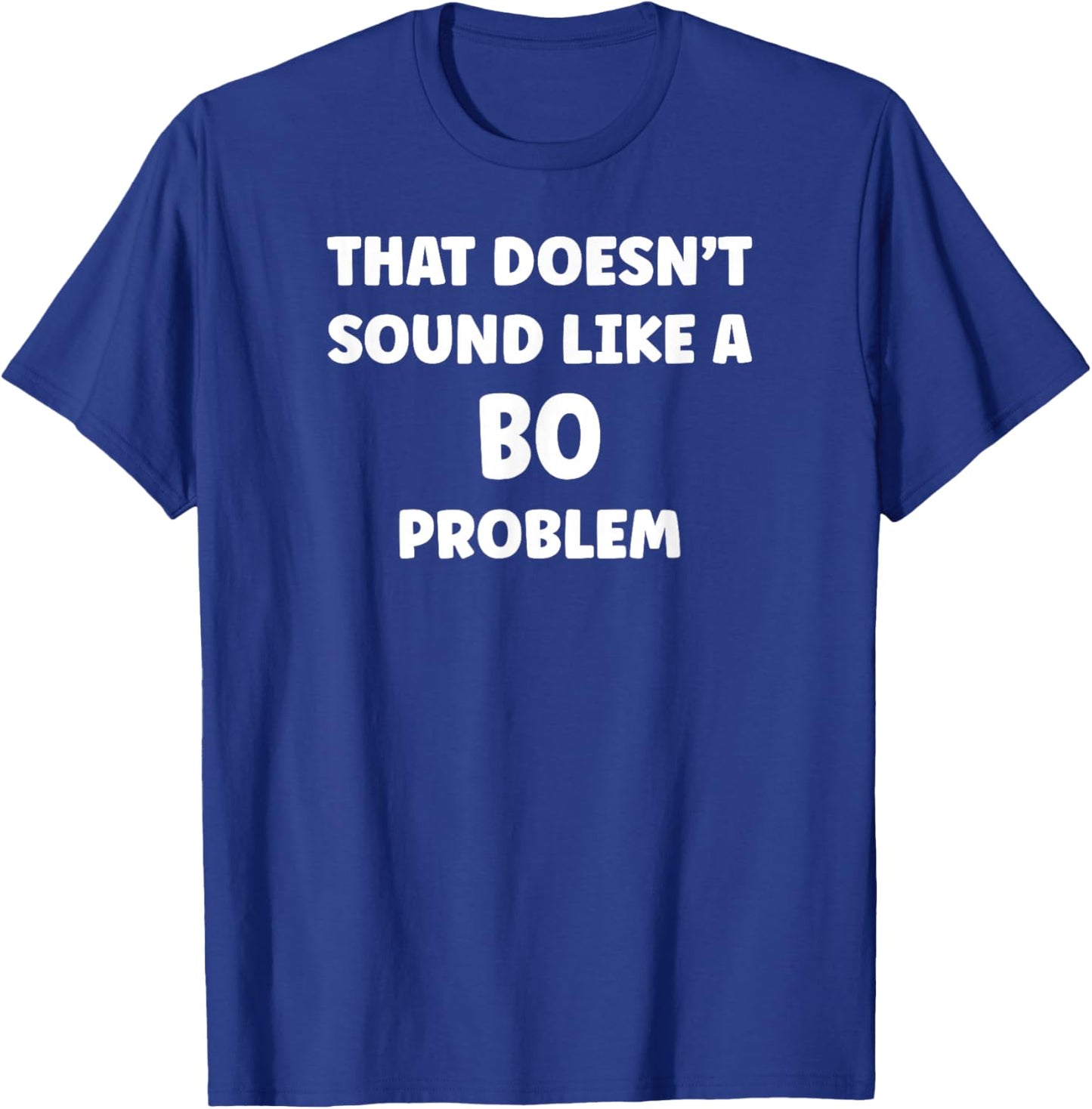 BO Personalized Custom Boys BO Name T-Shirt - T-Shirt | Royal