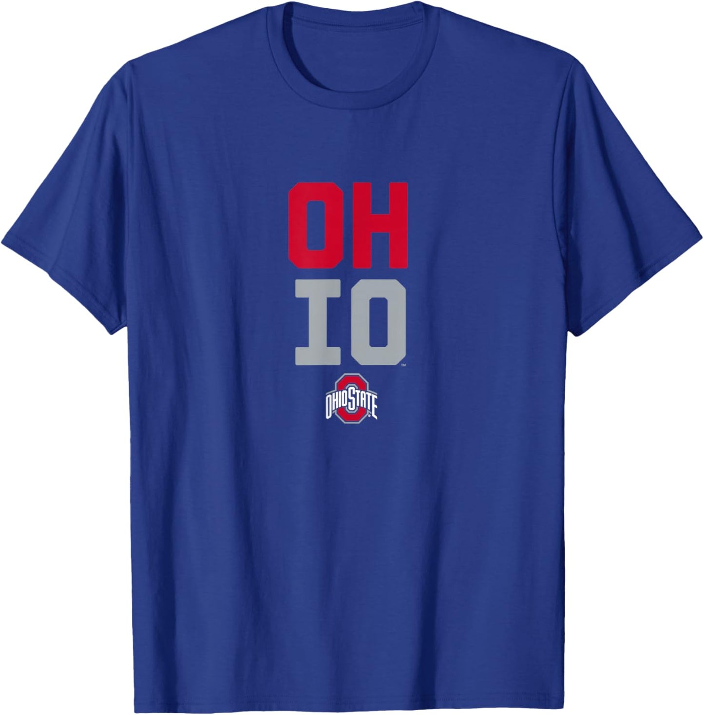Ohio State Slogan: OH-IO T-Shirt - T-Shirt | Royal