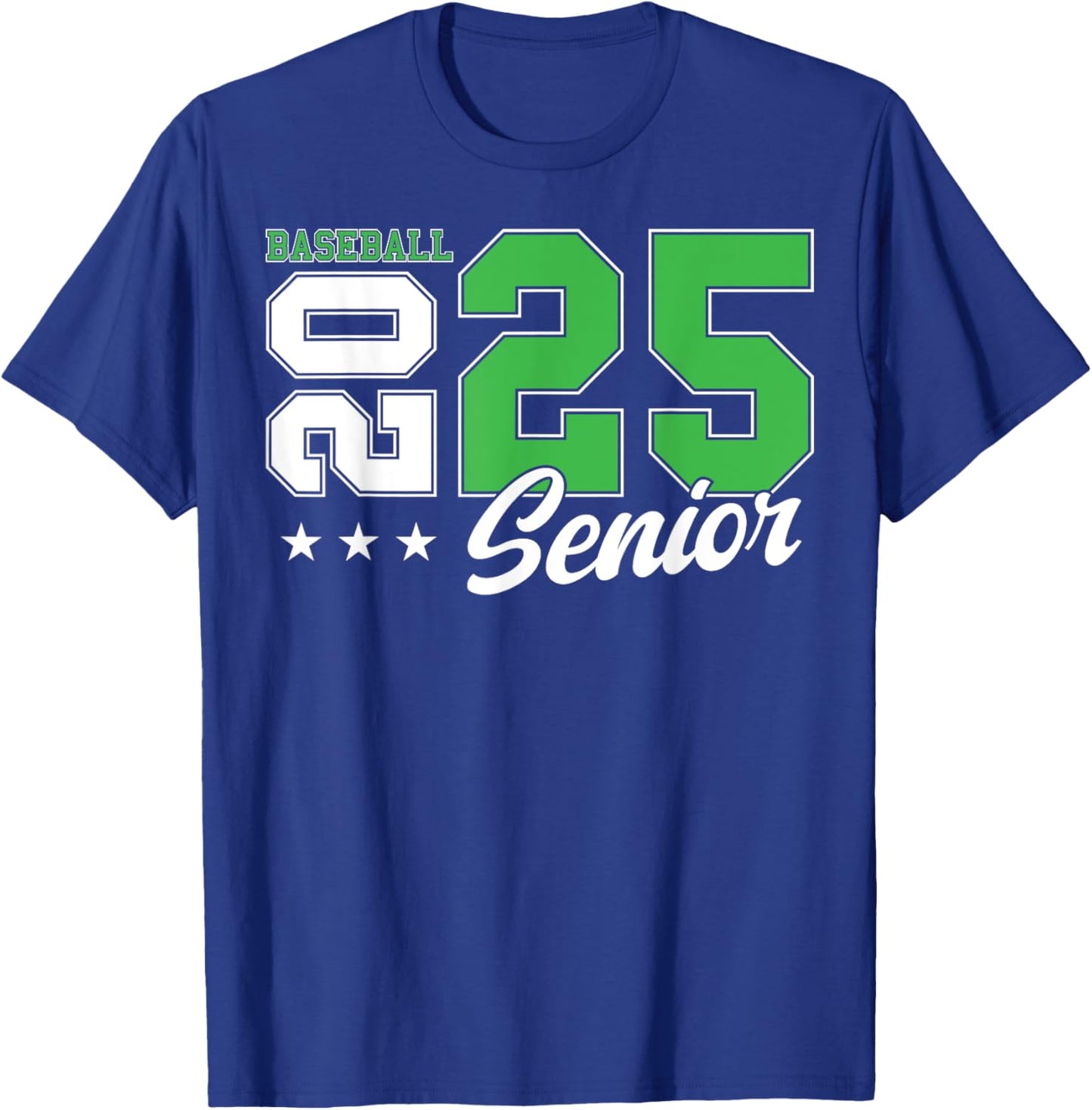 Baseball Senior Night Baseball Senior 2025 Graduation 61 T-Shirt - T-Shirt | Royal