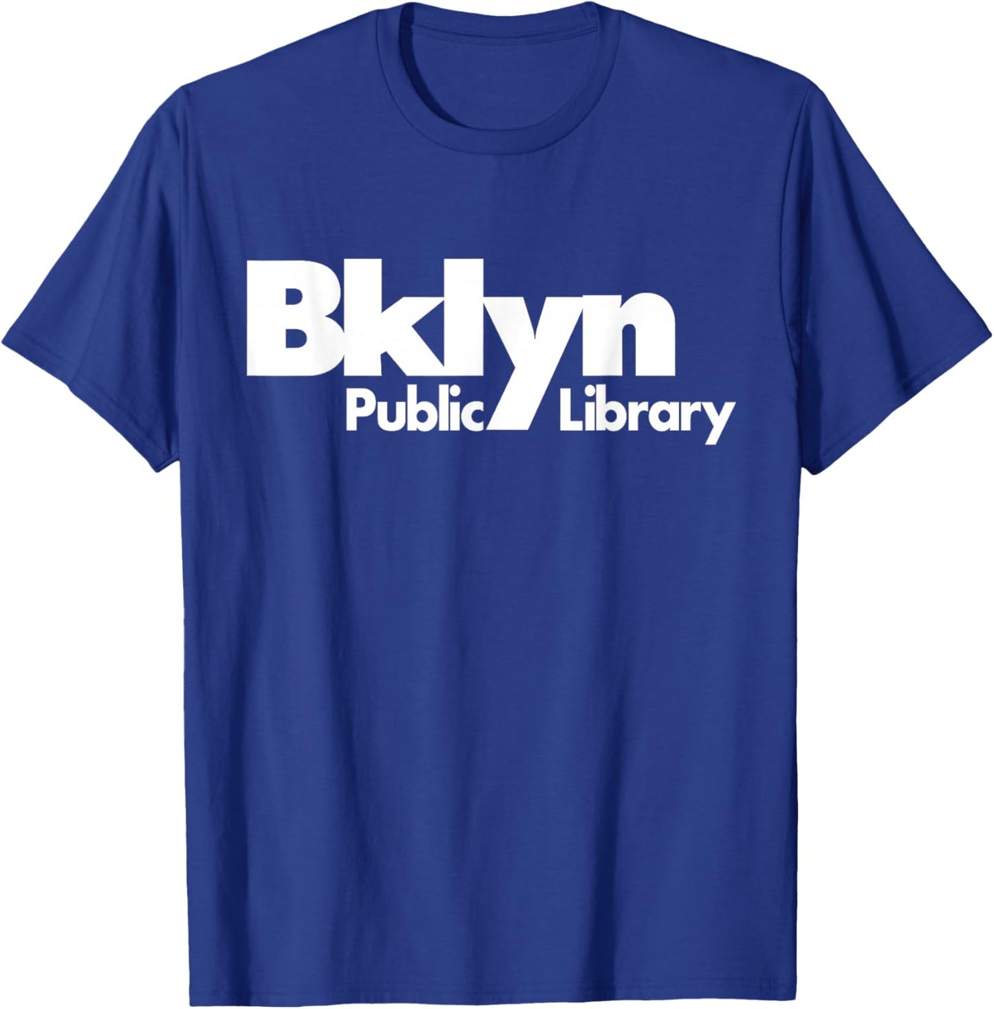 Brooklyn Public Library NY New York Neighborhood Book Lover T-Shirt - T-Shirt | Royal