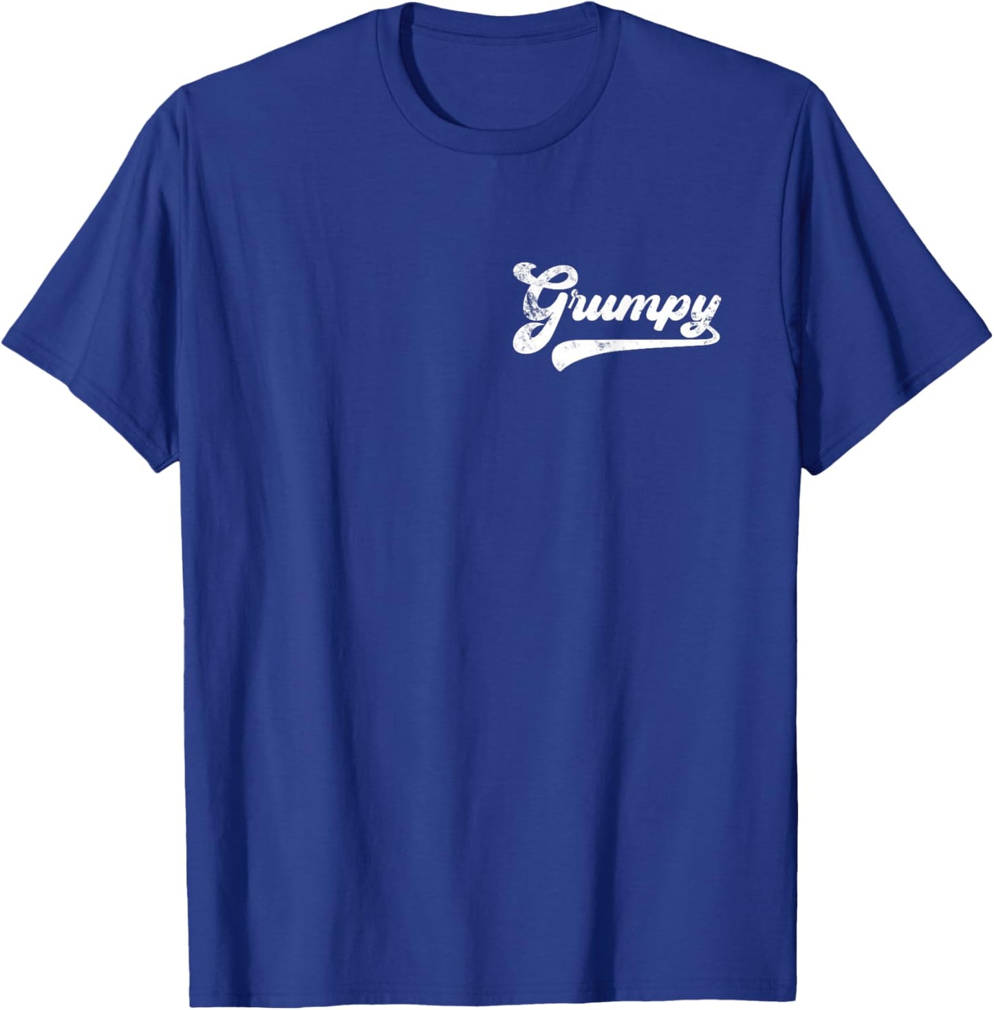 Grumpy Vintage Retro Father's Day for Grumpy Grandpa T-Shirt - T-Shirt | Royal