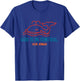 God Is In Control Ask Jonah Dolphin Vintage Design T-Shirt - T-Shirt | Royal