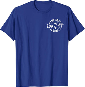 Anti Social Dog Moms Club Funny Introvert Dog Mom Dog Lover T-Shirt - T-Shirt | Royal