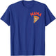 Mama Mom Pizza 1st Birthday Boy Girl Family Matching Party T-Shirt - T-Shirt | Royal