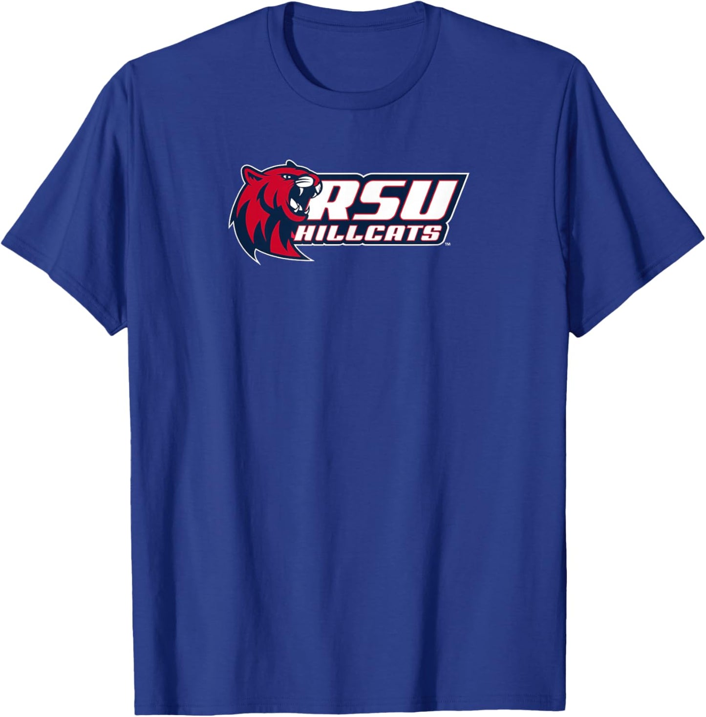 Rogers State University RSU Hillcats Primary Logo T-Shirt - T-Shirt | Royal