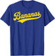 Banana Retro Humor Bananas Classic Men Women Kids T-Shirt - T-Shirt | Royal