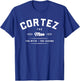 Cortez The Man Myth Legend Funny Name Cortez T-Shirt - T-Shirt | Royal