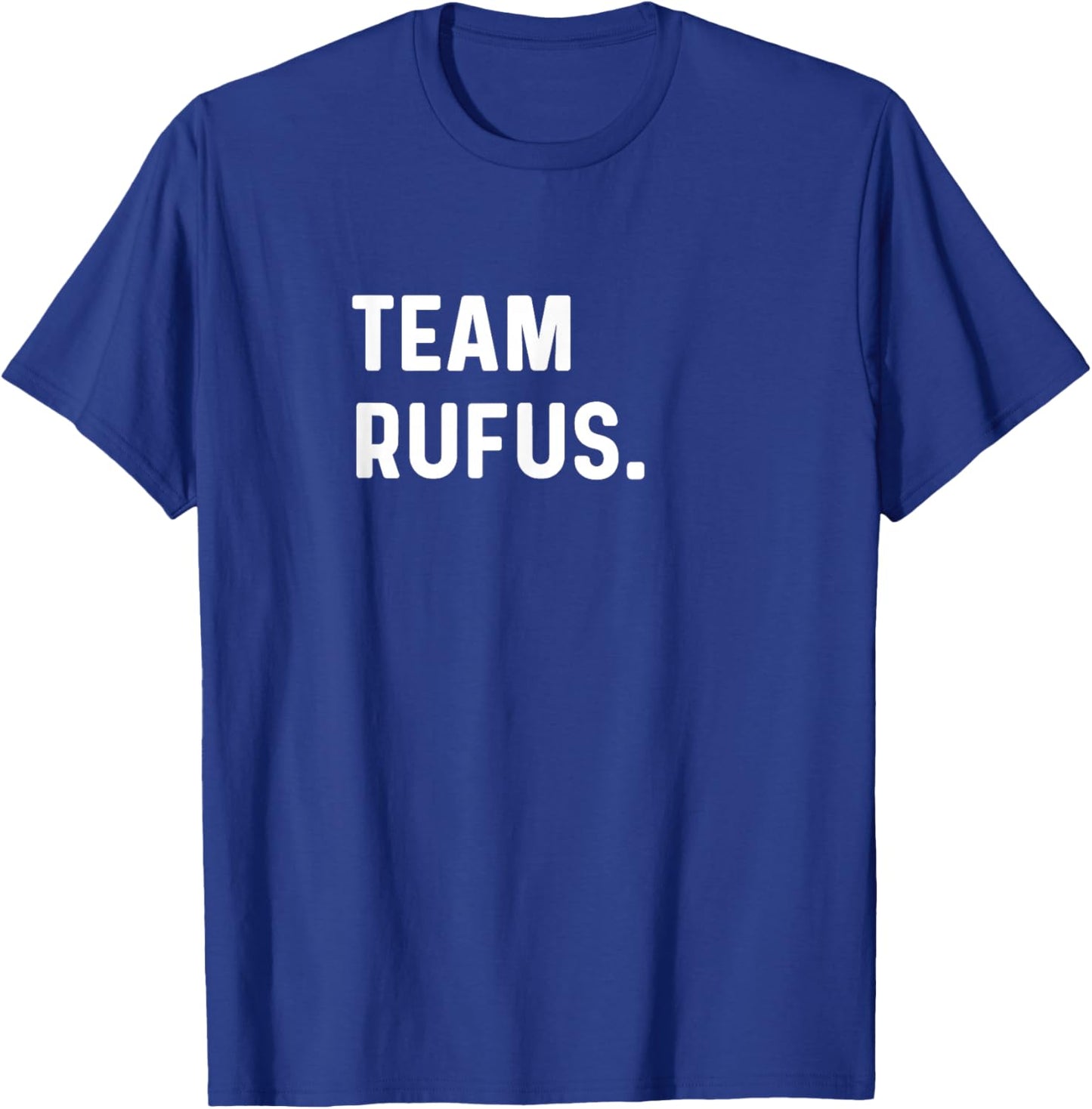 Team Rufus - Name T-Shirt - T-Shirt | Royal