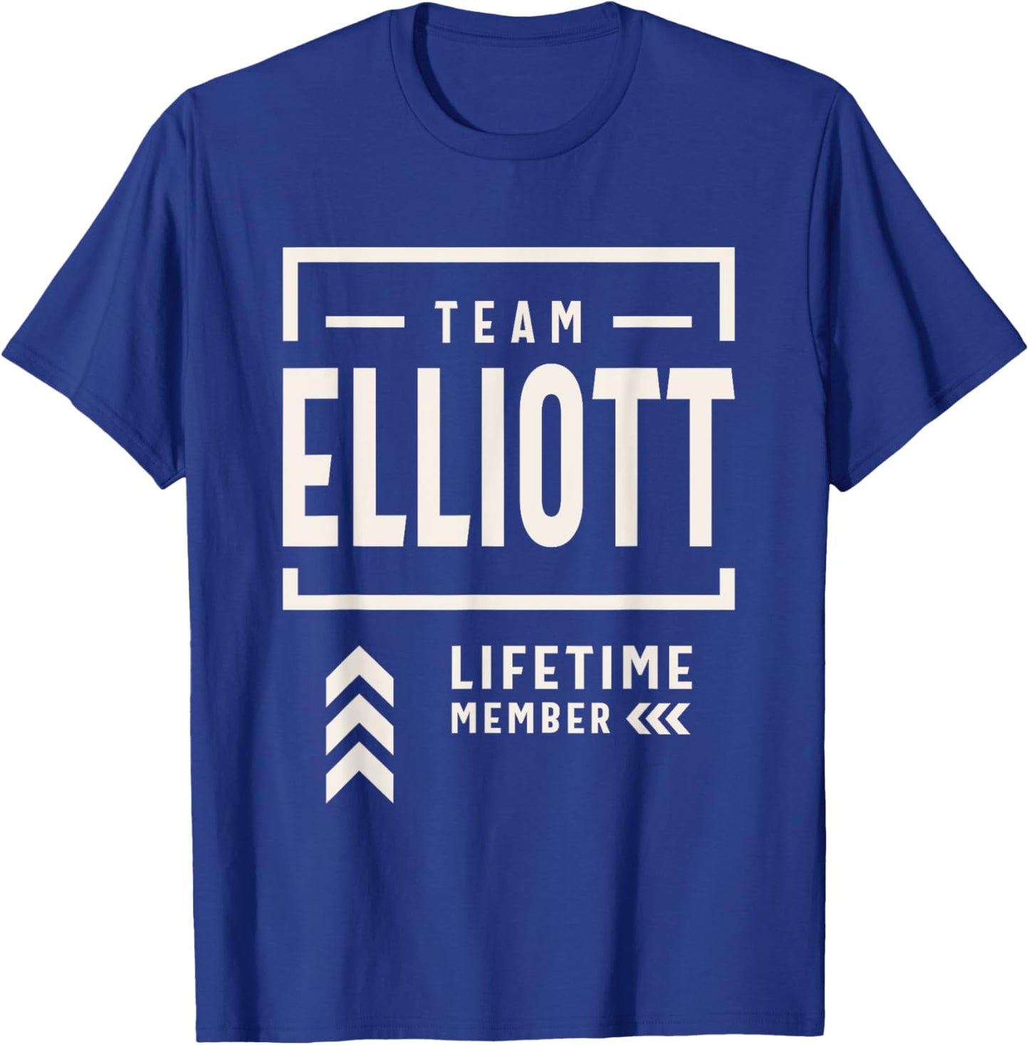Team Elliott Lifetime Member Funny Name Elliott T-Shirt - T-Shirt | Royal