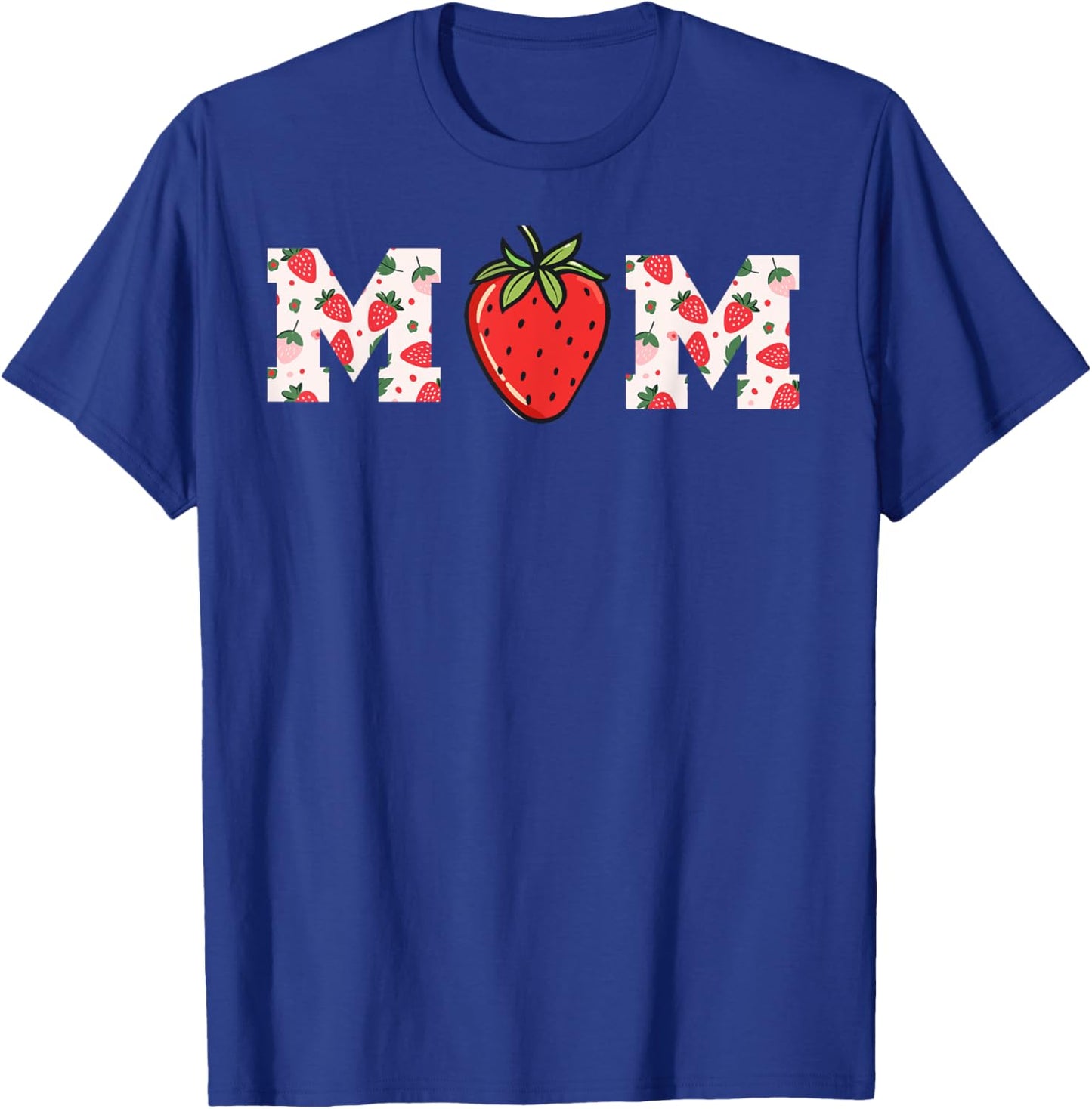 Strawberry mom T-Shirt - T-Shirt | Royal