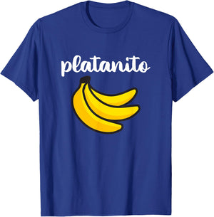 Platanito Cute Funny Spanish Word Toddler Boys Girls T-Shirt - T-Shirt | Royal