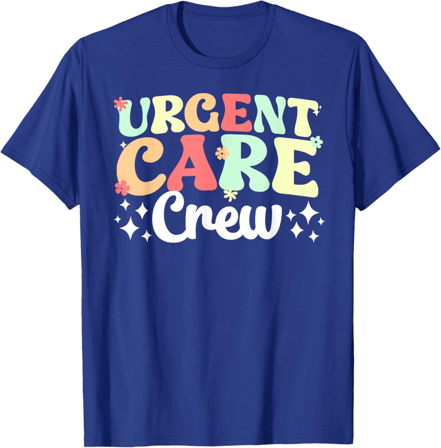 Groovy Urgent Care Crew Urgent Care Department Team T-Shirt - T-Shirt | Royal