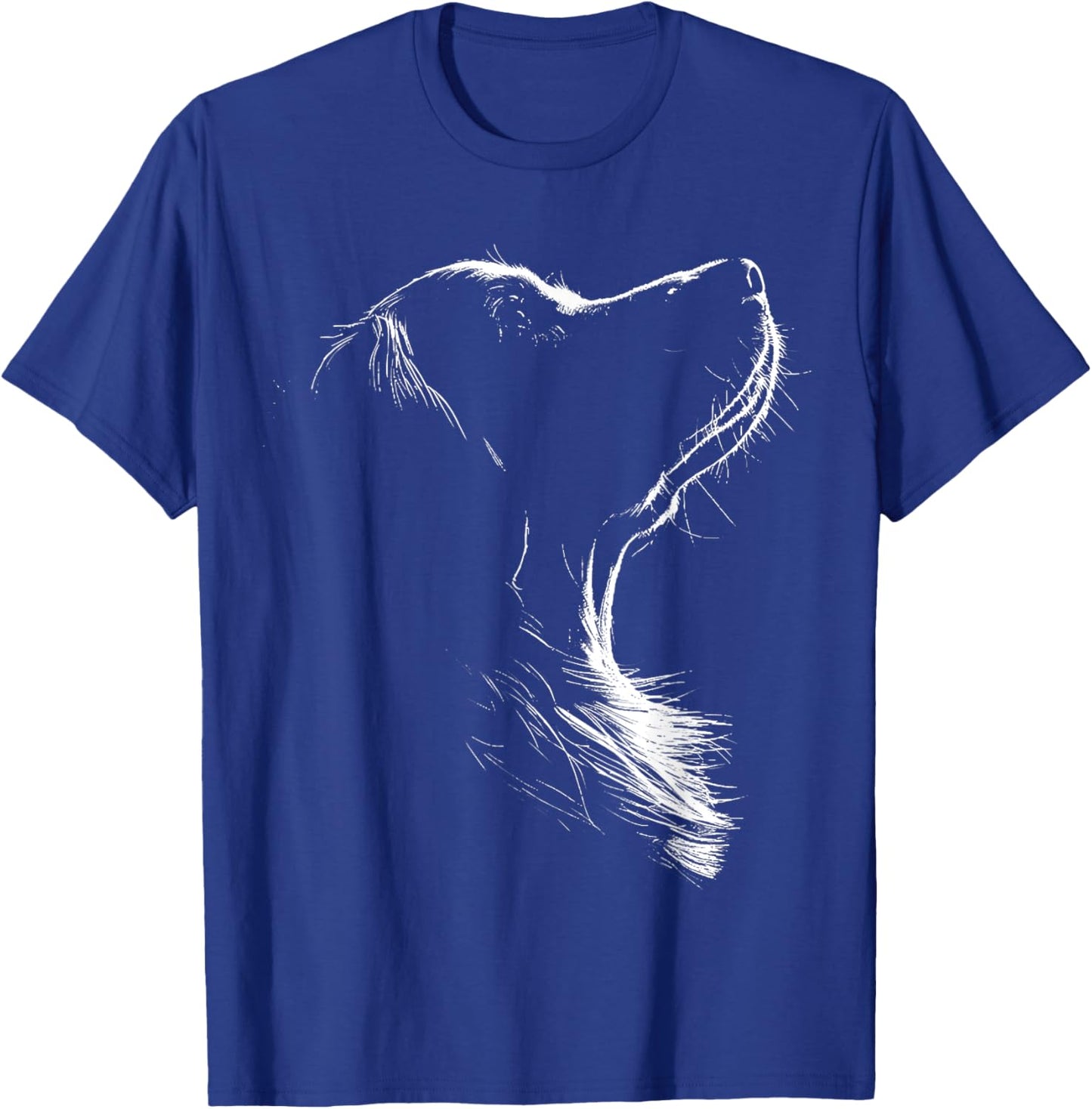 Retro Golden Retrieve T-Shirt - T-Shirt | Royal