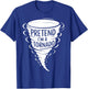 Funny Easy Adult Halloween Costumes Pretend I'm A Tornado T-Shirt - T-Shirt | Royal