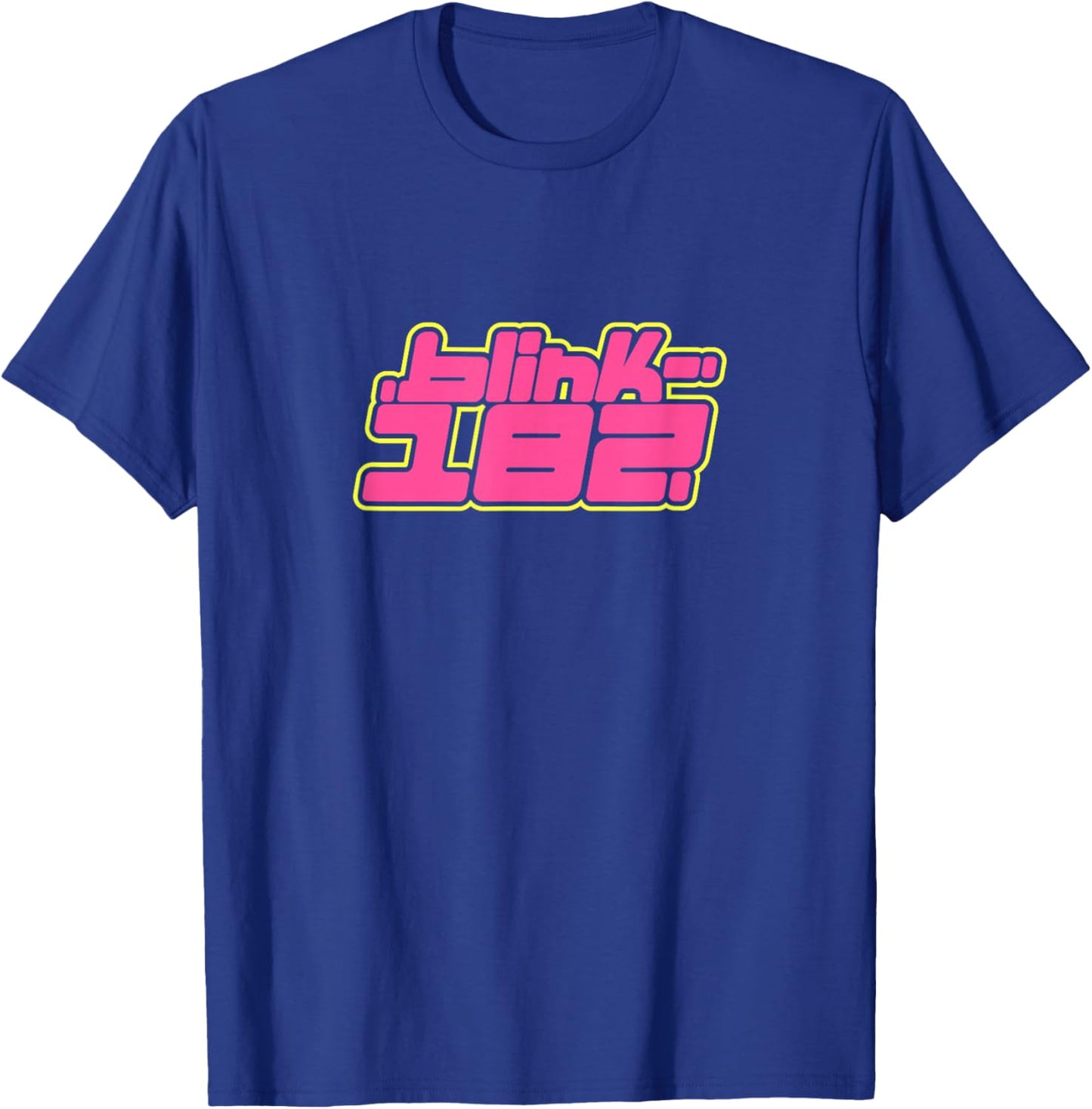 Official Blink-182 Pink Logo T-Shirt - T-Shirt | Royal
